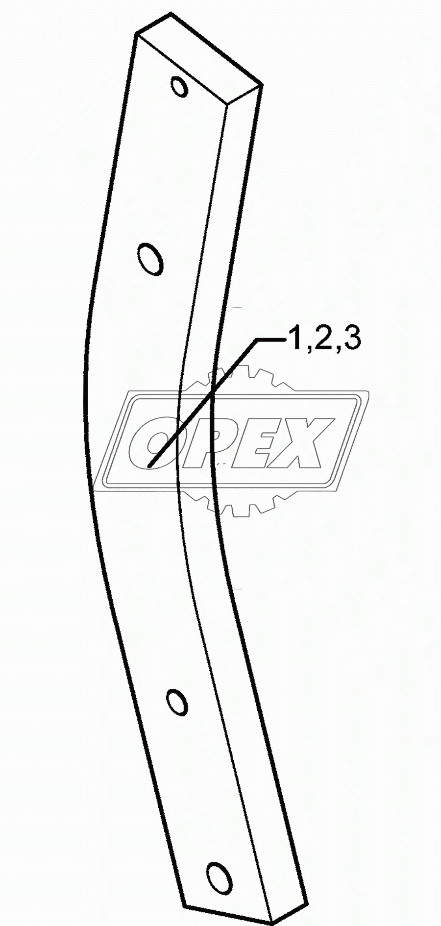 Leg 70x30/E