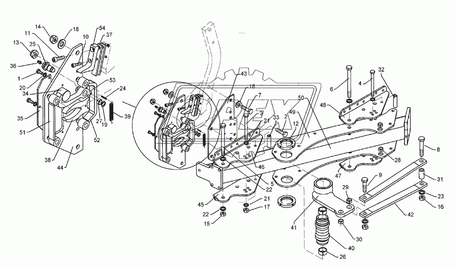 Basic frame E5-110-2-900 HX