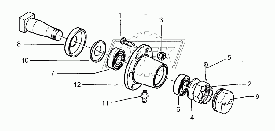 Bearing V60-6/160/205 D18