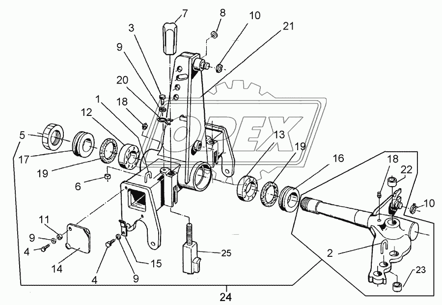 Turnover mechanism E90