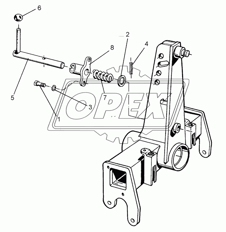 Locking device D25x220