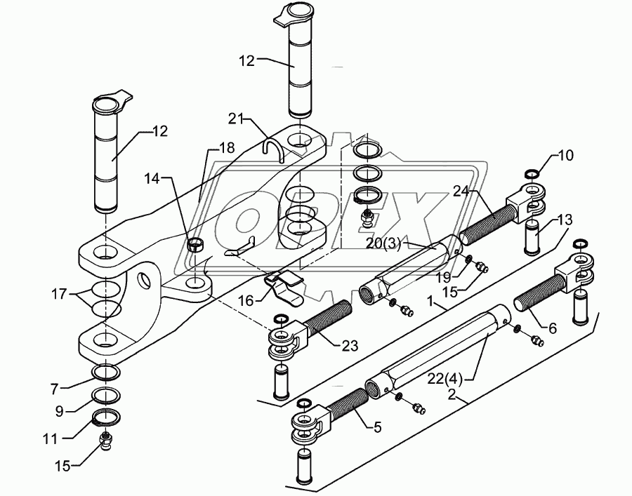 Adjustment centre V-50/600