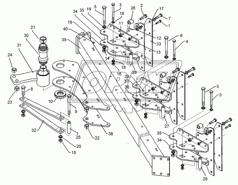 Basic frame E6-110-4-900