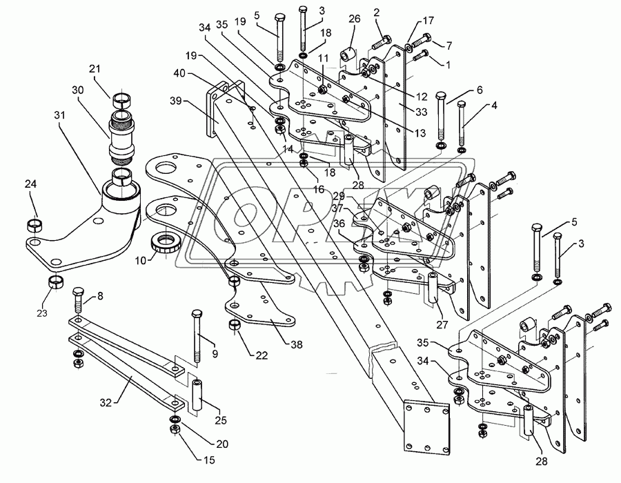 Basic frame E6-0F-110-4-900