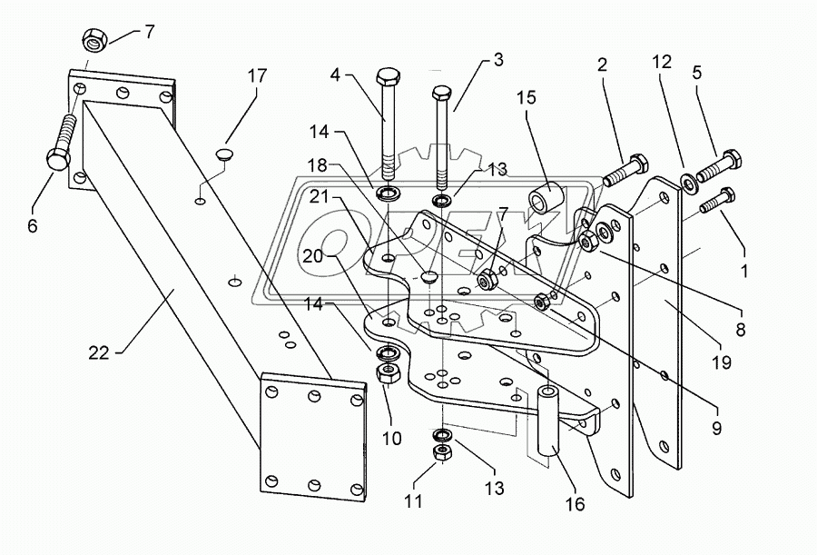 Frame extension E5/6-110-900