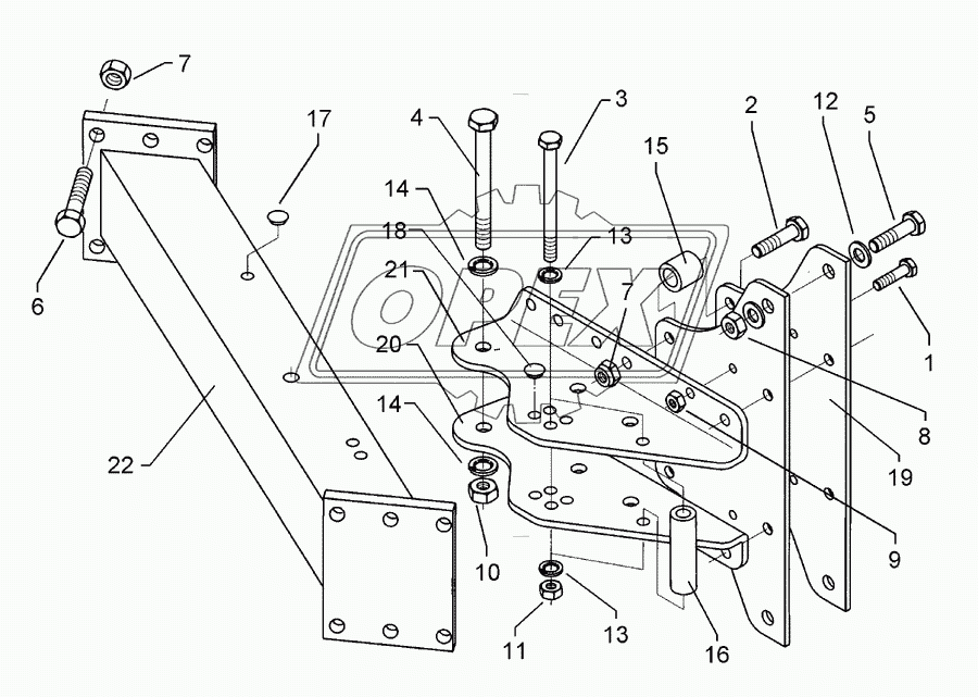 Frame extension E5/6-110-1000