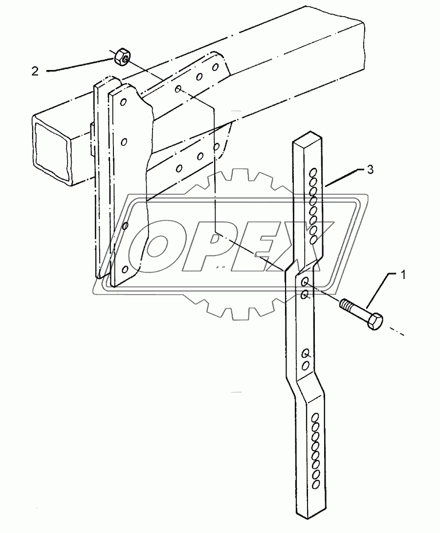 Skim stalk	S 50x30-260 H750