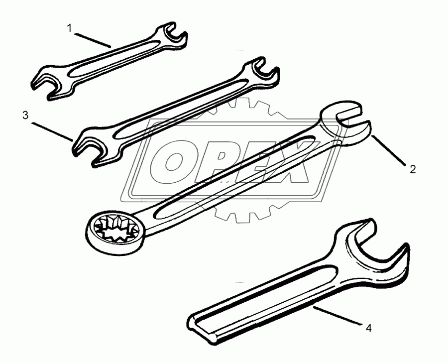 Tool set EurOpal 6/7