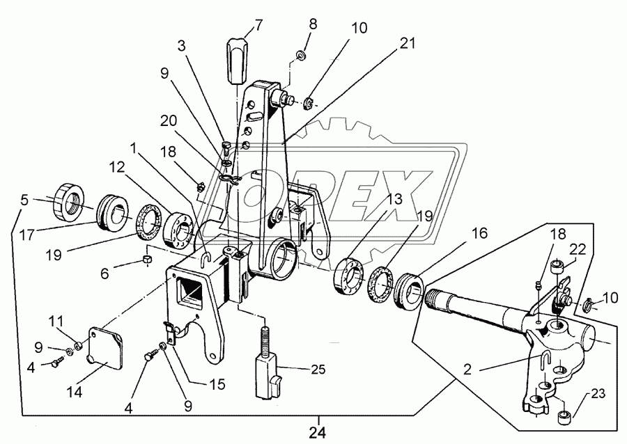 Turnover mechanism	E100