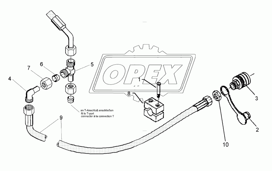 HY-assembly attachment arm	PA-E1-K