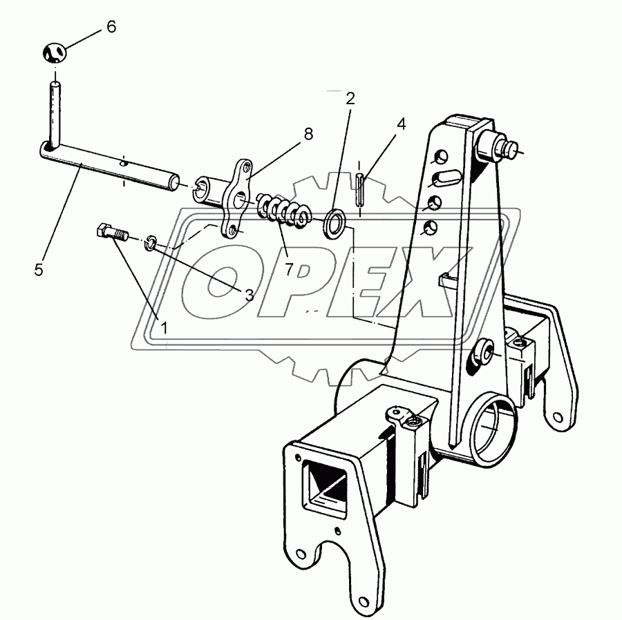 Locking device D25x260