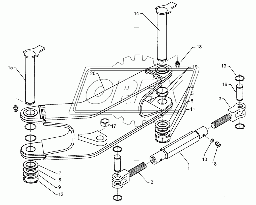 Adjustment centre V0-50/45/735 HY