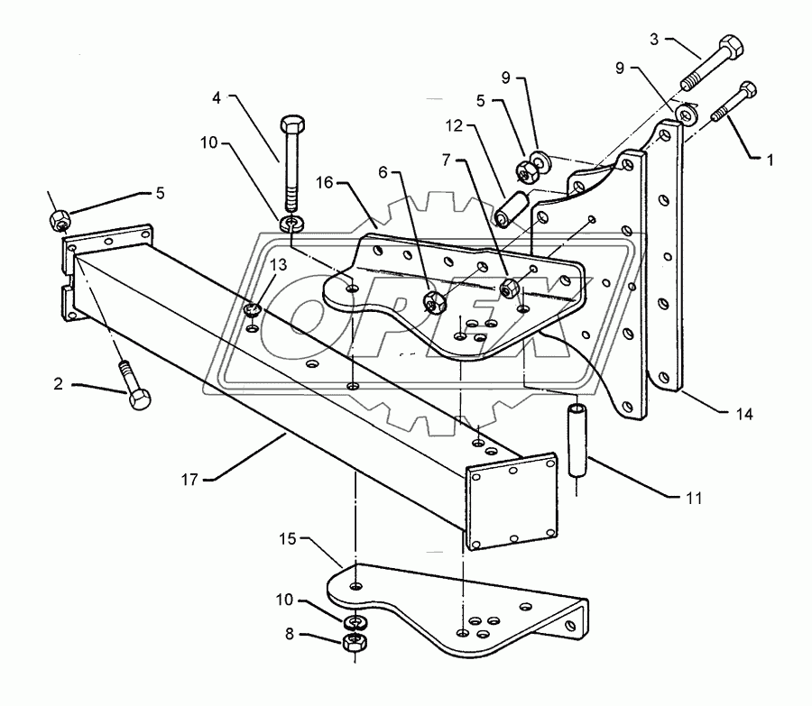 Frame extension E7-120-1000