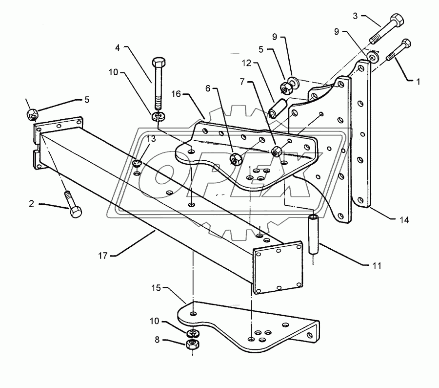 Frame extension E7-120-900