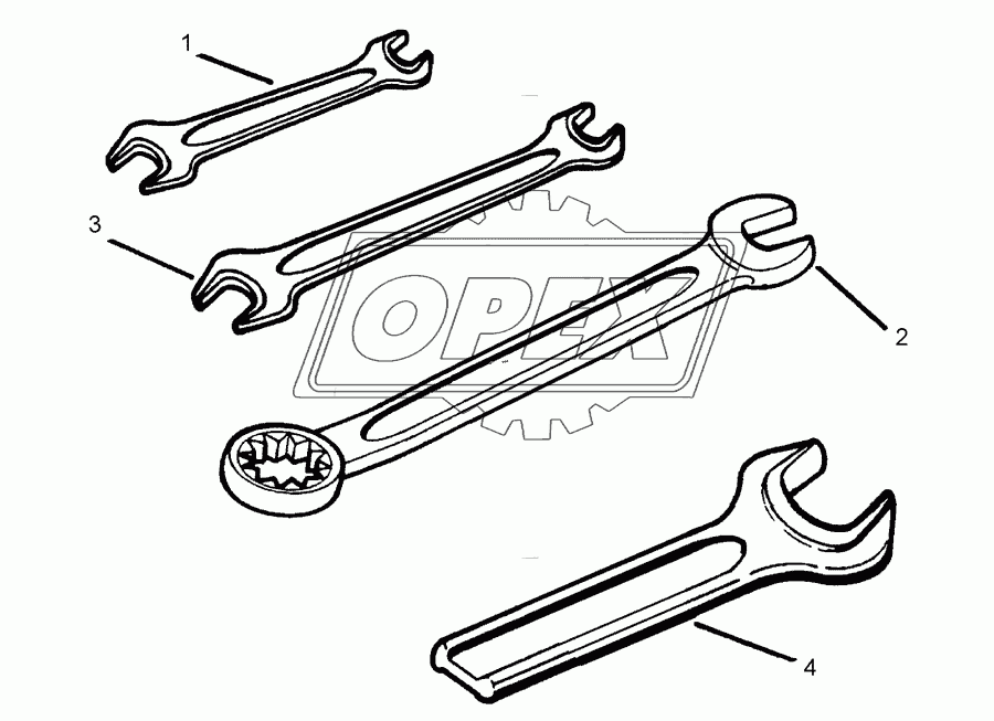 Tool set EurOpal 6/7