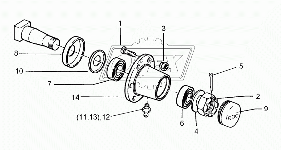 Bearing 5/93,5/140 M14 50x50