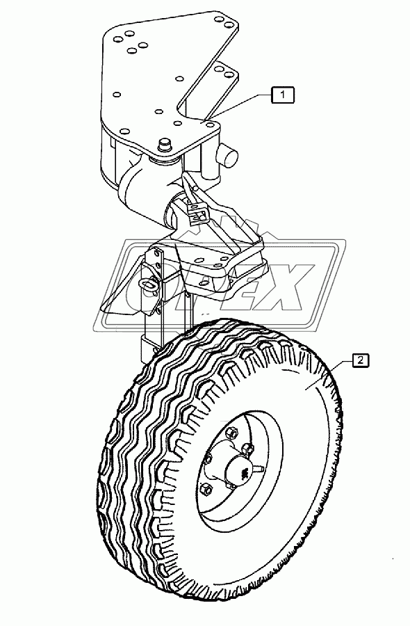 Uni-wheel E7 13.0/55-16 770x336