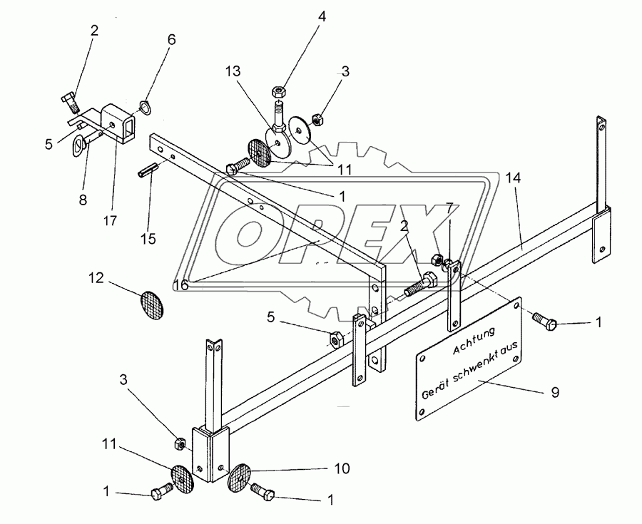 Carrier for light LH 4 A 120-160