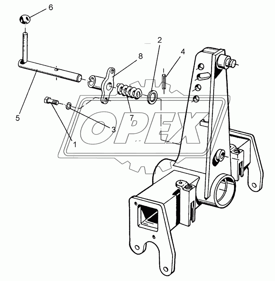 Locking device D25x260