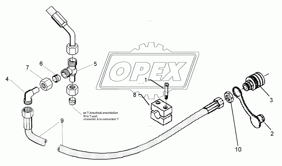 HY-assembly attachment arm	PA-E1-K