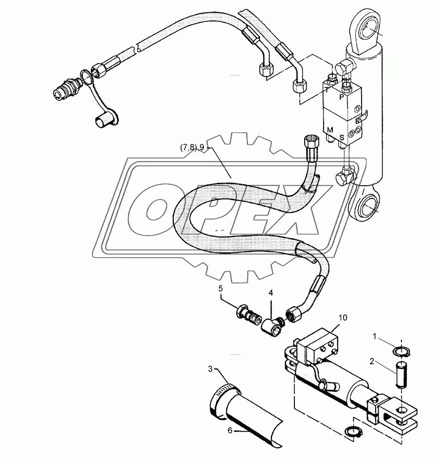 HY-turnover+swing-in device DZ80/100-555