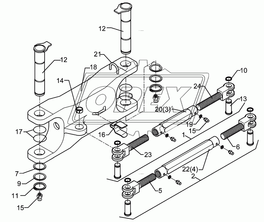 Adjustment centre V-50/600