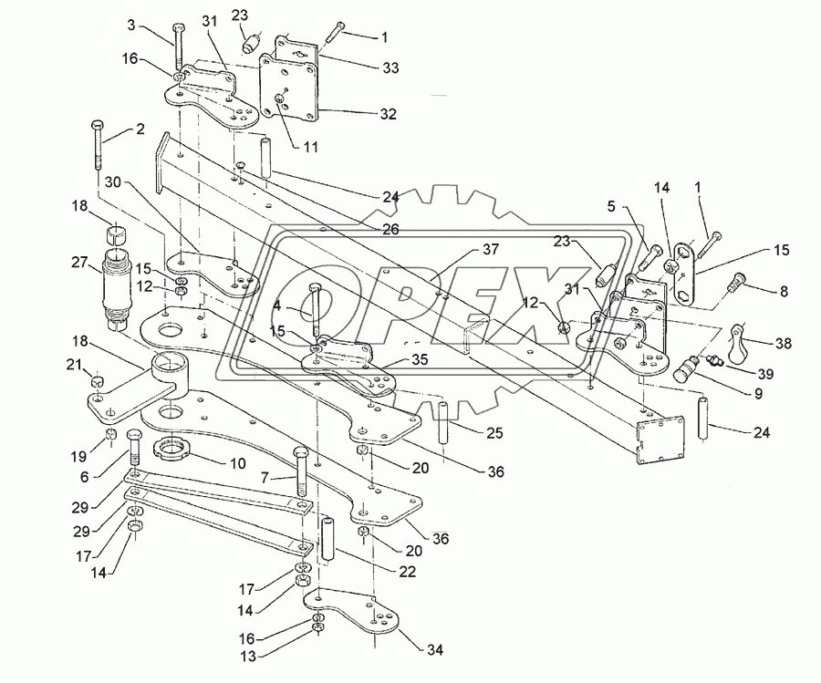 Basic frame E7X-120-4-1000