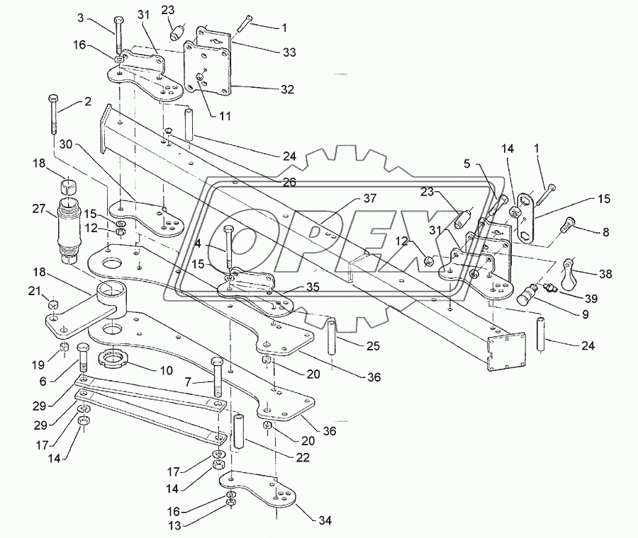 Basic frame E7X-120-4-900