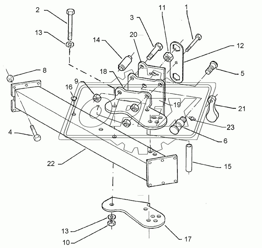 Frame extension E7X-120-1000