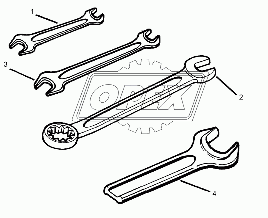 Tool set EurOpal 6/7