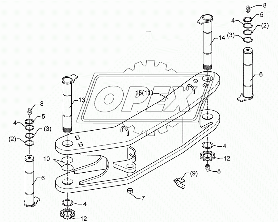 Adjustment centre E-60/1035 HY OF