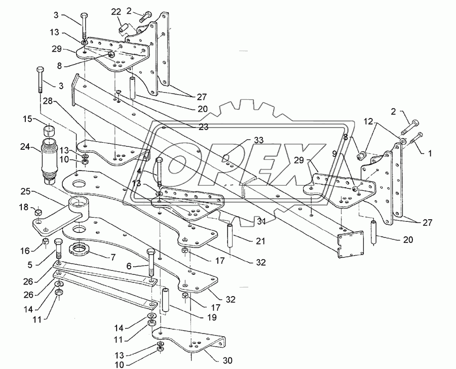 Basic frame E8-140-5-900