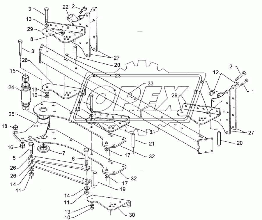 Basic frame E8-0F-140-5-900