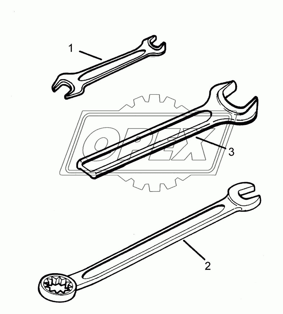 Tool set EurOpal 8/9+Opal 160