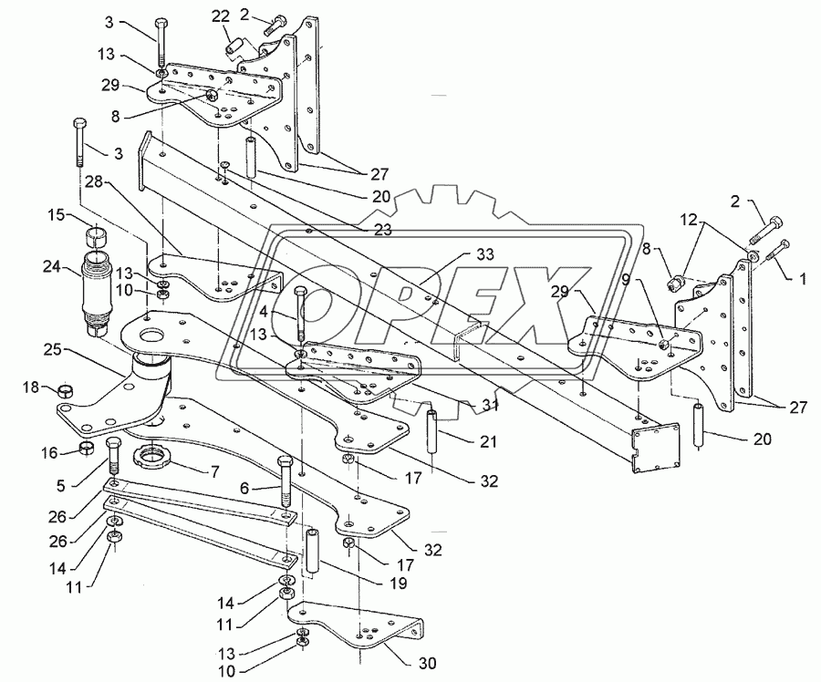 Basic frame E8-0-140-3-1000