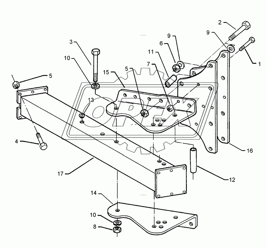 Frame extension E8-140-1000