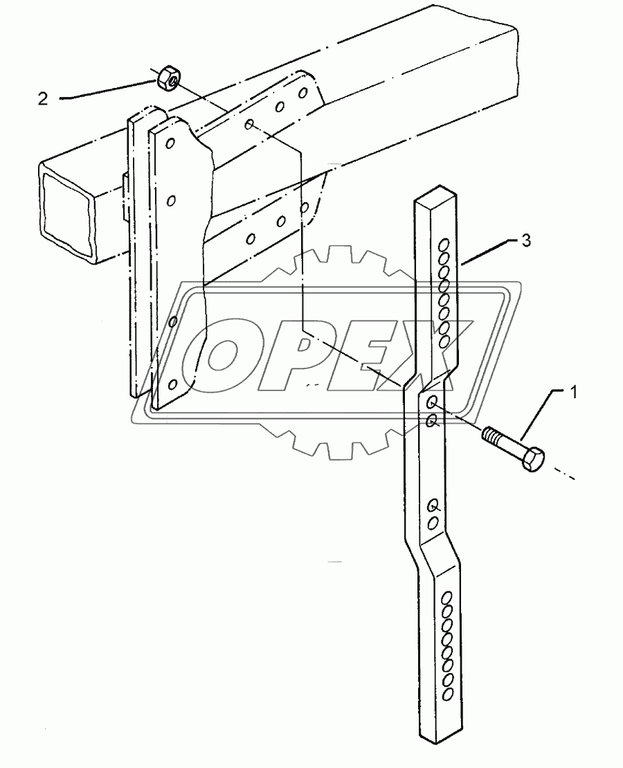 Skim stalk S 50x30-260 H750