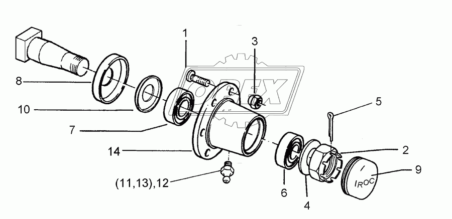 Bearing 5/93,5/140 M14 50x50