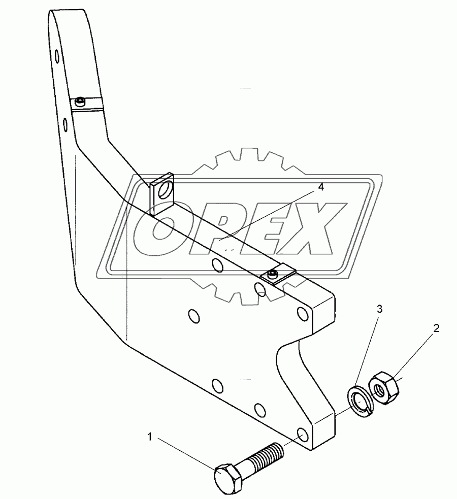 Bracket E8 D16/180x60