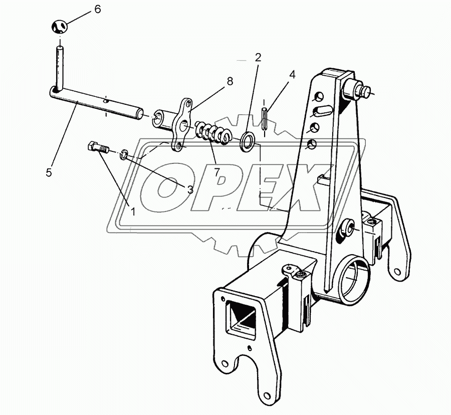 Locking device D25x260