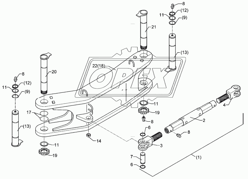 Adjustment centre E-60/1031 OF