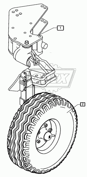 Uni-wheel E9 10.0/80-12