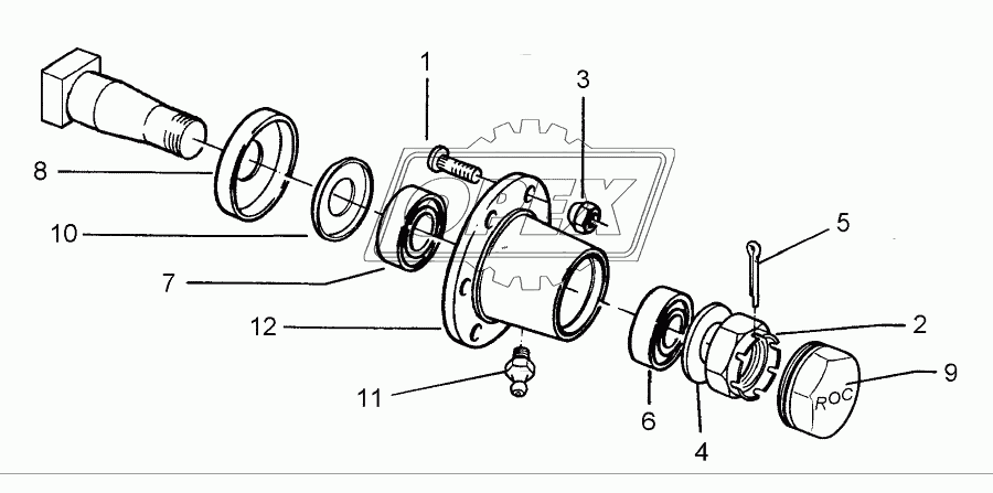 Bearing V60-6/160/205 D18