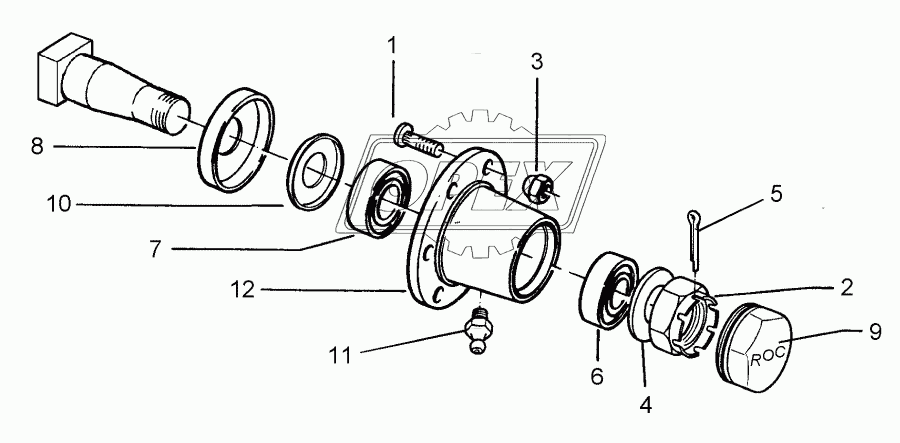 Bearing V60-6/160/205 D18