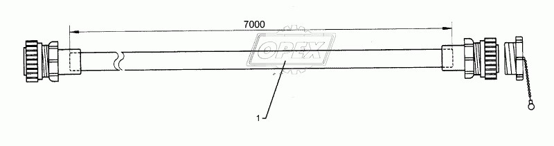 Cable form	14-P