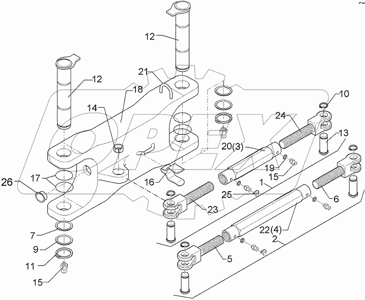  634 3150 Adjustment centre