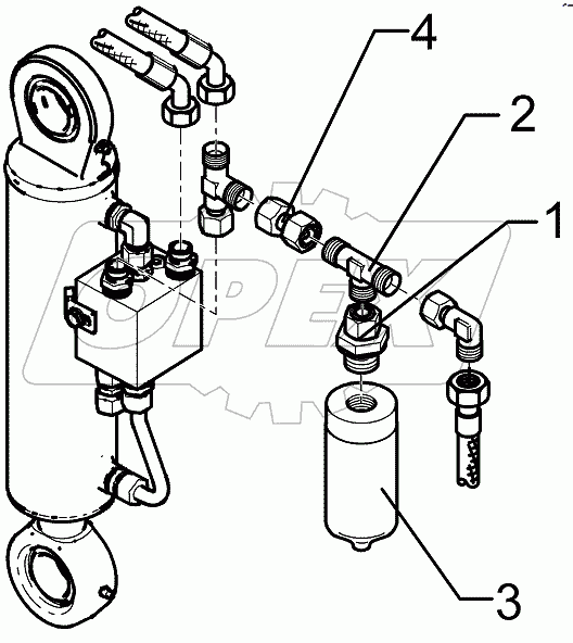  575 2198 Pressure accumulator