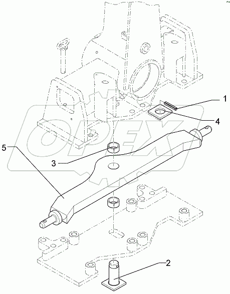 661 1250 Lower link connection