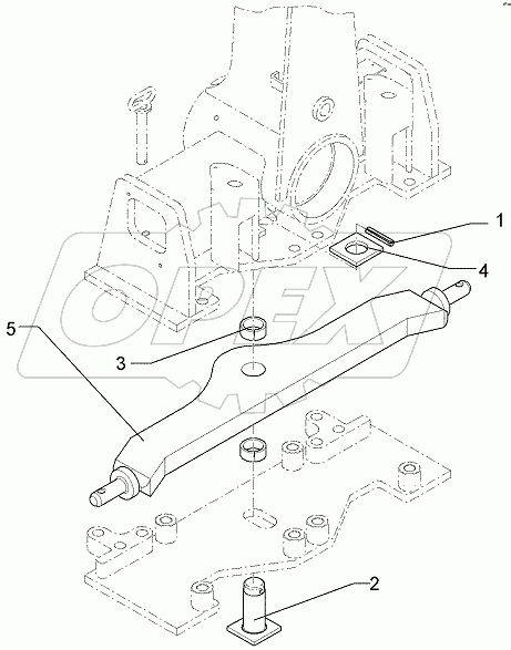  661 1252 Lower link connection