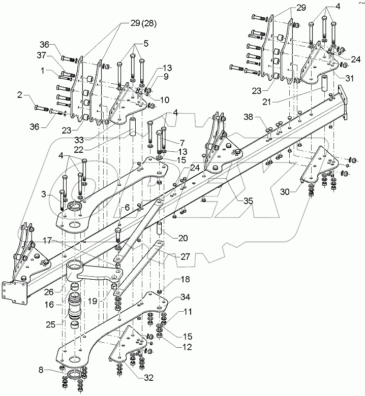  602 8241 Basic frame